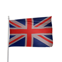 Thumbnail for High-quality 3'x5' nylon UK Union Jack flag by Atlantic Flagpole, featuring vibrant colors and durable material.