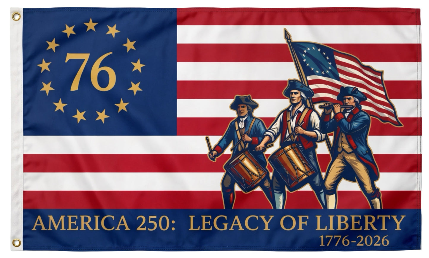 America 250 Anniversary Legacy of Liberty Flag 2026