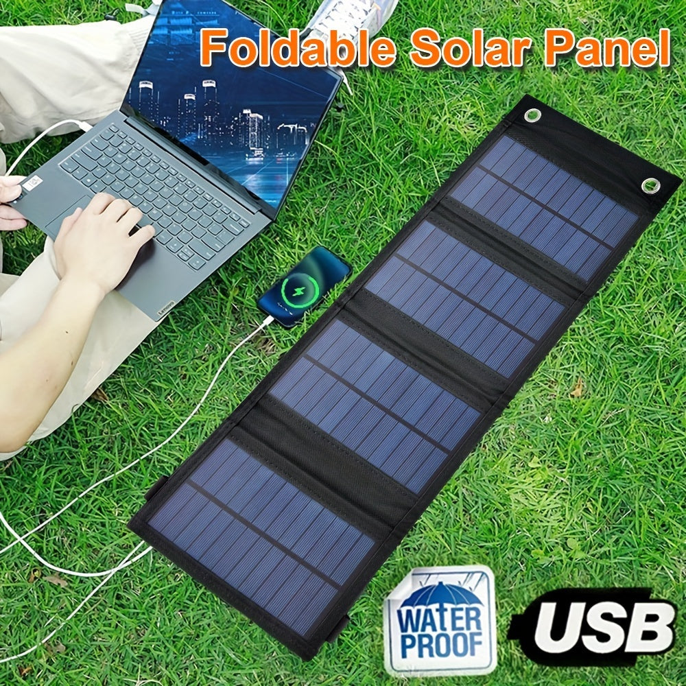 solar panel camping Portable Waterproof USB Foldable Solar Panel Phone Tablet Ch Solar Panel Style 1