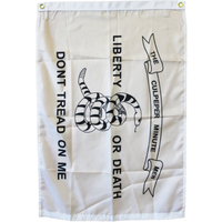 Thumbnail for Culpeper Minute Men 3x5 nylon flag with brass grommets and 'Don't Tread on Me' design by Atlantic Flag & Pole Inc.