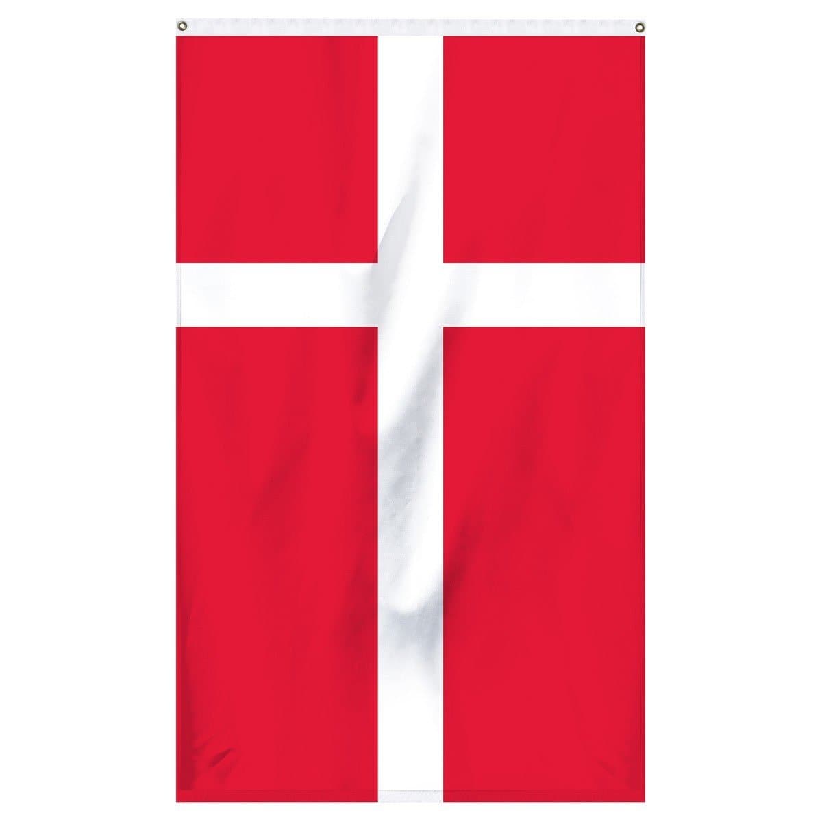 The national flag of Denmark for sale perfect for flagpoles and parades