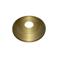 Thumbnail for Gold flash collar for flagpole, 3-inch size, by Atlantic Flag & Pole Inc., durable metal design for mounting