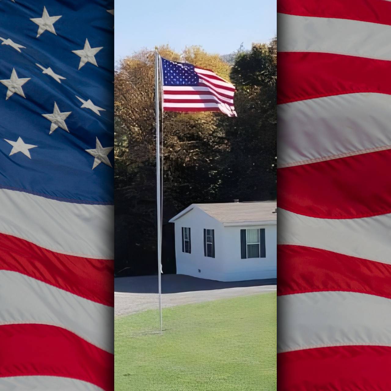 Homsteader Flagpole Economy Flagpole Homesteader