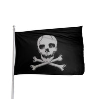 Thumbnail for Jolly Roger Pirate Flag - 100% Nylon with Brass Grommets