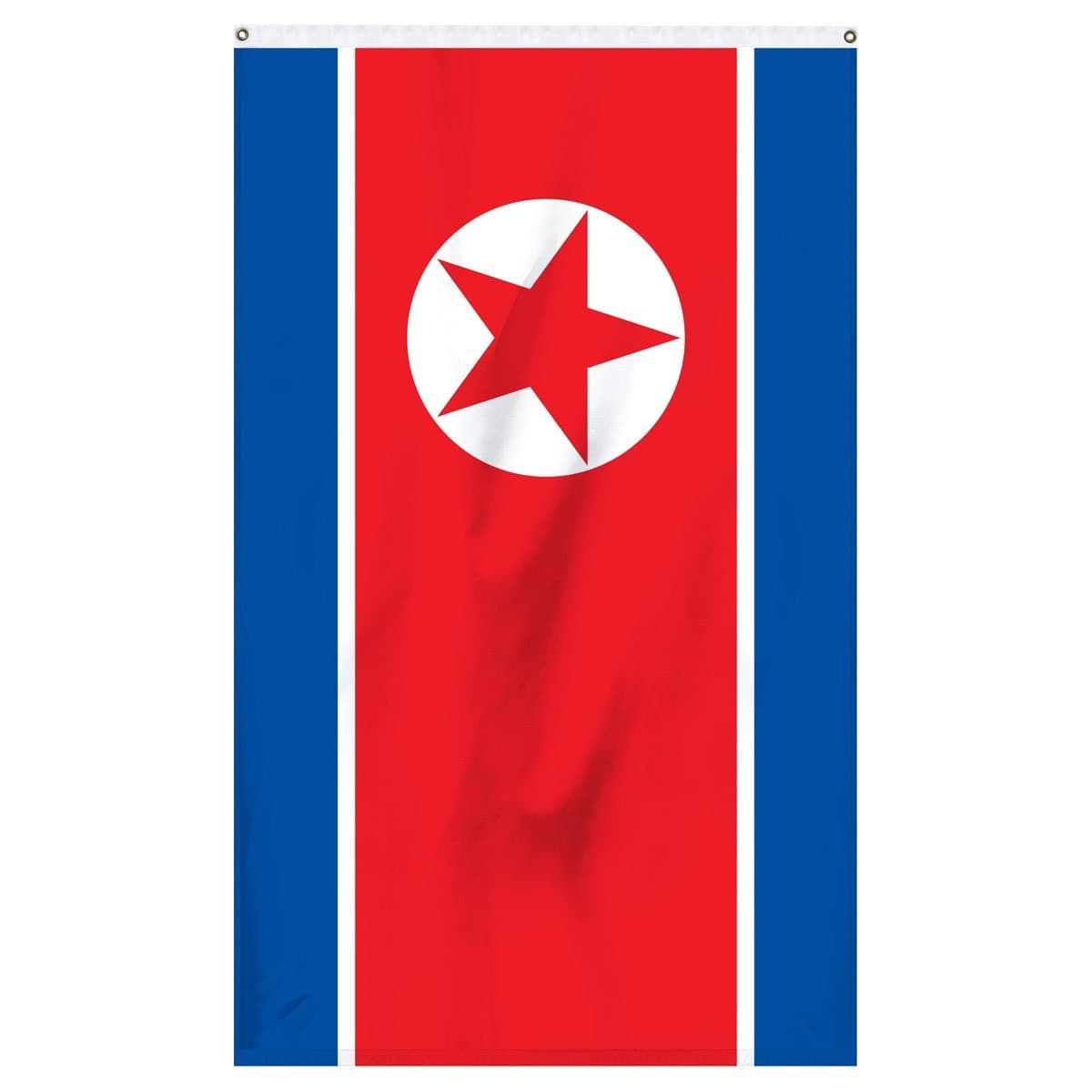 North Korea national flag for sale to buy online. Made in america flag.