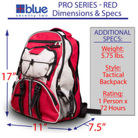 Thumbnail for Blue Seventy-Two PRO SERIES - Deluxe 3 Day Emergency Kit for 1 Person