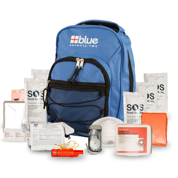 Blue Seventy-Two Family Pack - 4 x 3 Day Emergency Kits for 4 People