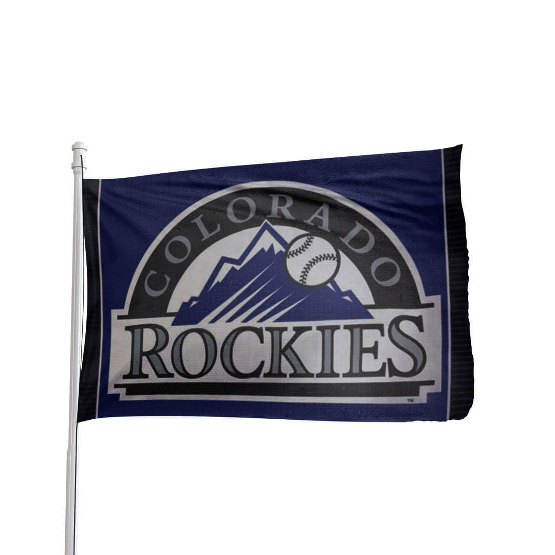 Colorado Rockies 3x5 Flag – Atlantic Flagpole