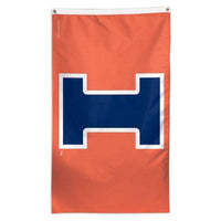Thumbnail for NCAA Illinois Fighting Illini team flag for sale
