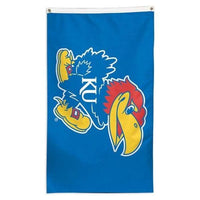 Thumbnail for NCAA Kansas Jayhawks team flag for sale