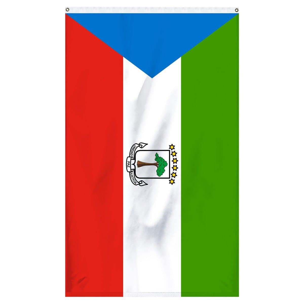 National flag of Equatorial Guinea for sale for parades and flagpoles
