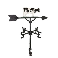 Thumbnail for Black and white cow weathervane image north south east and west