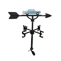 Thumbnail for classic teal blue car weathervane image