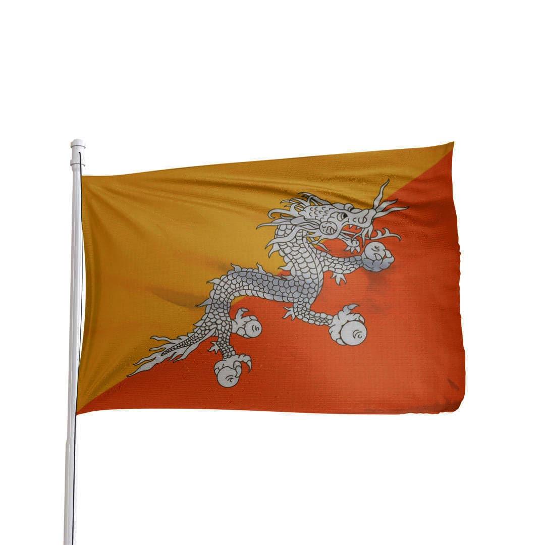Bhutan Flag - Atlantic Flagpole