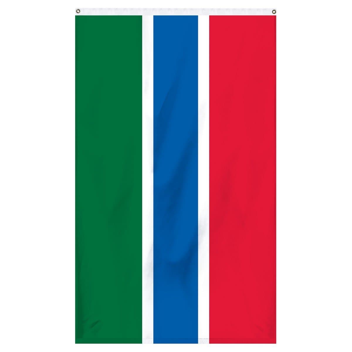 UN approved design of the official flag of Gambia for sale to buy online
