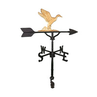 Thumbnail for duck hunting weathervane gold colored duck image
