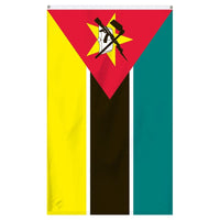 Thumbnail for Mozambique national flag for sale online to buy from Atlantic Flagpole, an American company selling American made flags and poles.