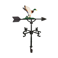 Thumbnail for duck hunting weathervane naturally colored duck image