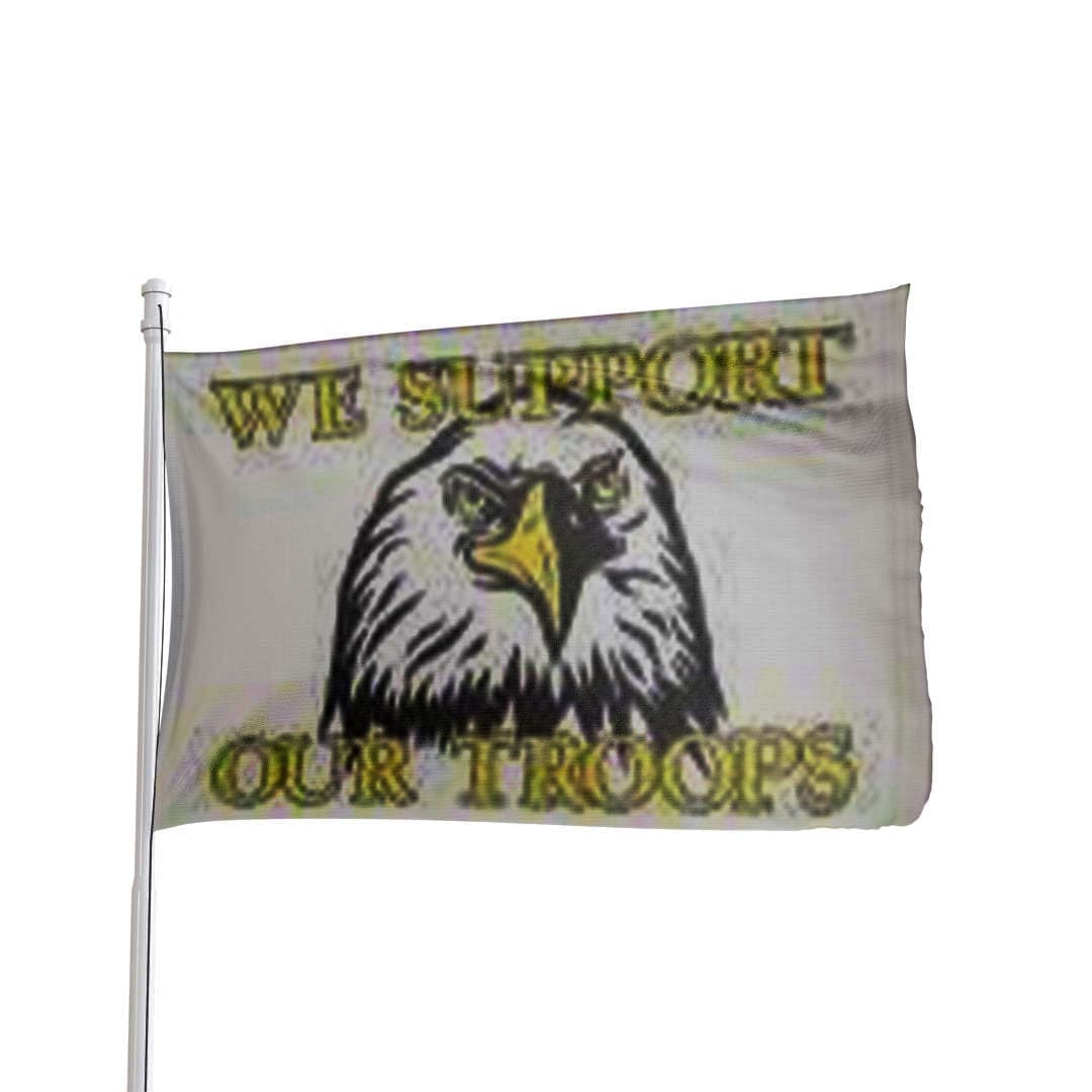 Support Our Troops 3x5 Flag