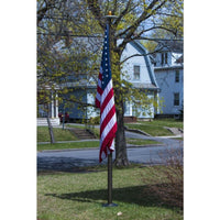 Thumbnail for Telescoping Flagpole With Free American Flag Securi-Shur Anti-Theft Locking Clamp And Lifetime Guarantee American Made Flagpole