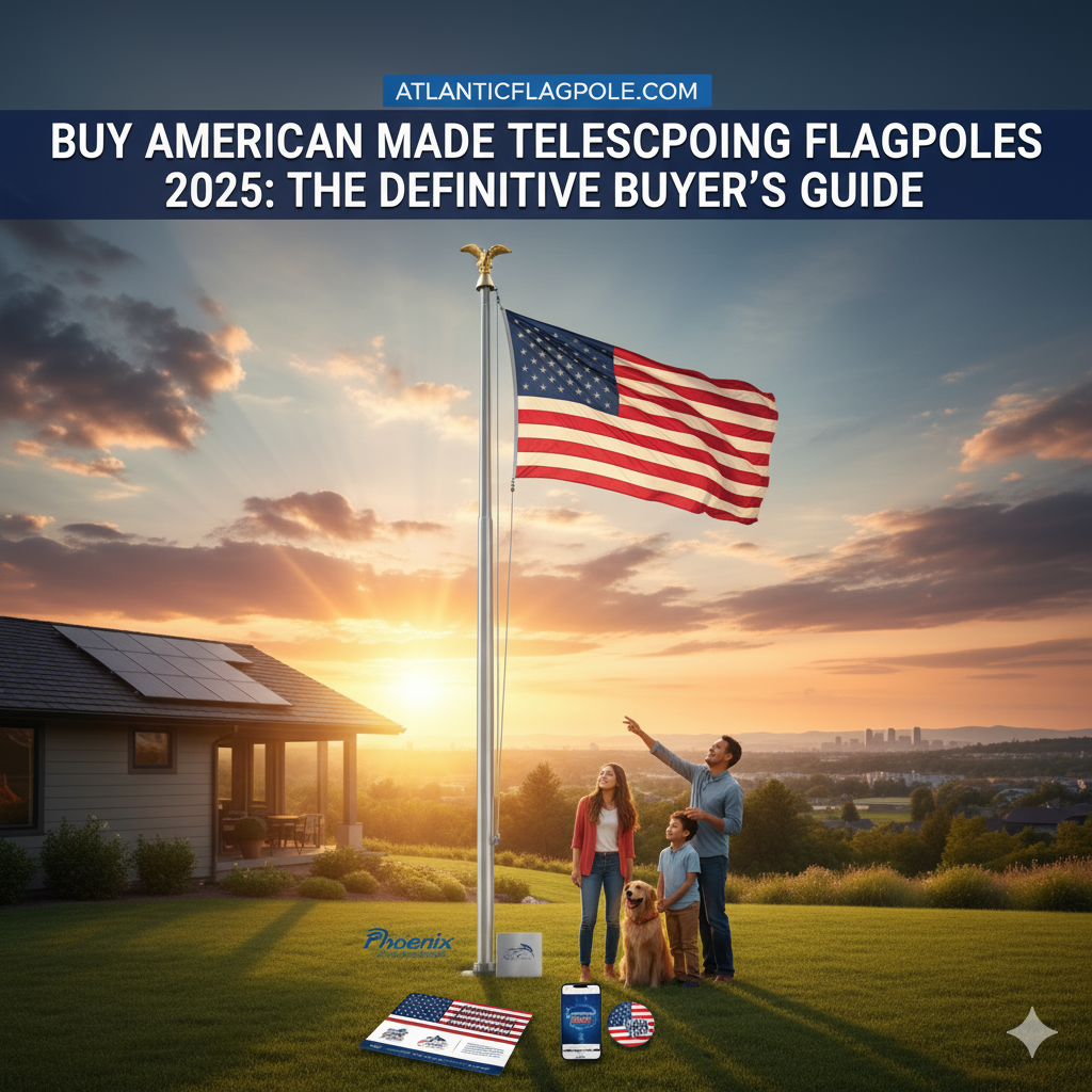 Buy American Made Telescoping Flagpoles 2025: The Definitive Buyer’s Guide