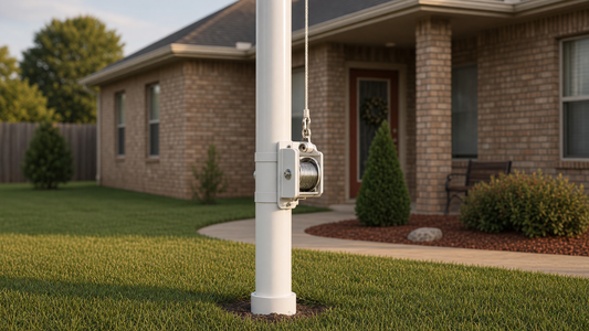 Halyards and Winches: Easiest Setup for Flagpoles