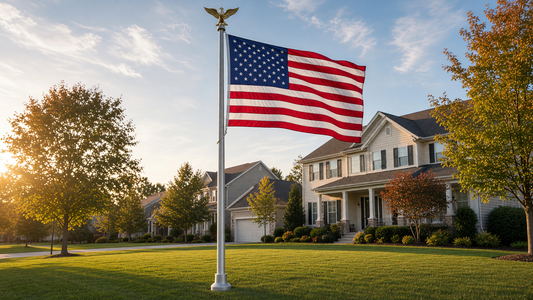 Nylon vs. Polyester vs. Cotton: How to Choose the Right American Flag for Outdoor Display