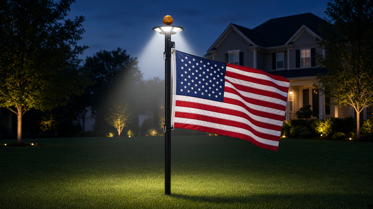 Solar Flagpole Lights: Best Options for Bright, Weatherproof Display
