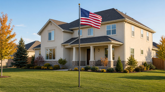 The Proper Way To Mount a Flagpole to Siding or Stucco