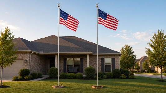 Two-Flag Displays: When to Use Two Poles and How to Mount Them