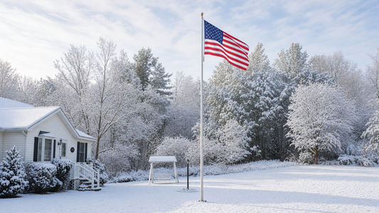 Winter Care Tips for Your Flagpole and Flag