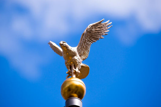 The Majesty of the Eagle Flagpole Topper: Elevating Your Flagpole with a Symbol of American Pride