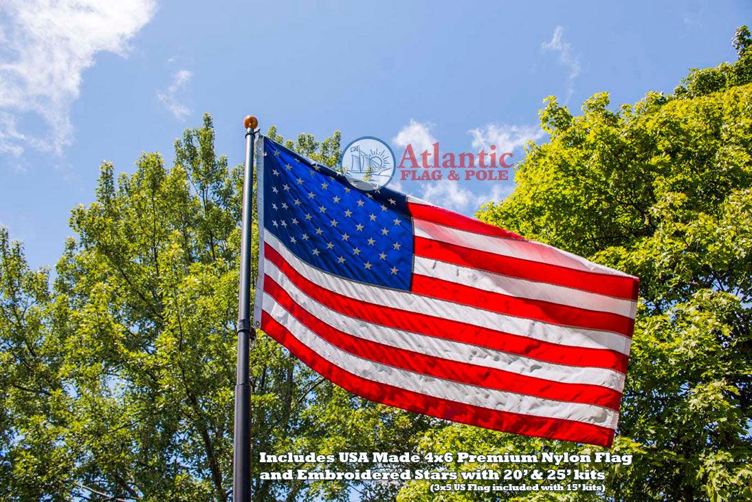 Veteran Flags - Atlantic Flagpole