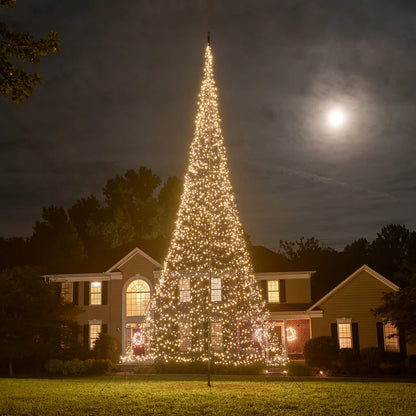 Patriot Glo 4000 Commercial-Grade Flagpole Christmas Tree