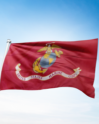 Thumbnail for United States Marine Corps DURAFLIGHT flag by Atlantic Flag & Pole, durable fabric with vibrant colors
