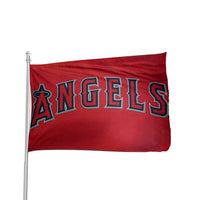 Thumbnail for Anaheim Angels 3x5 Polyester Flag - Official MLB Colors & D-Rings