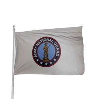 Thumbnail for 3x5 nylon Army National Guard flag with brass grommets, American made by Atlantic Flag & Pole Inc.