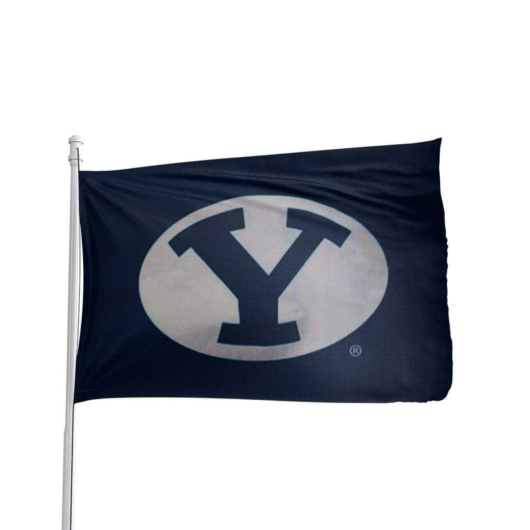 BYU Cougars 3x5 Flag - Premium Quad-Stitched NCAA Licensed