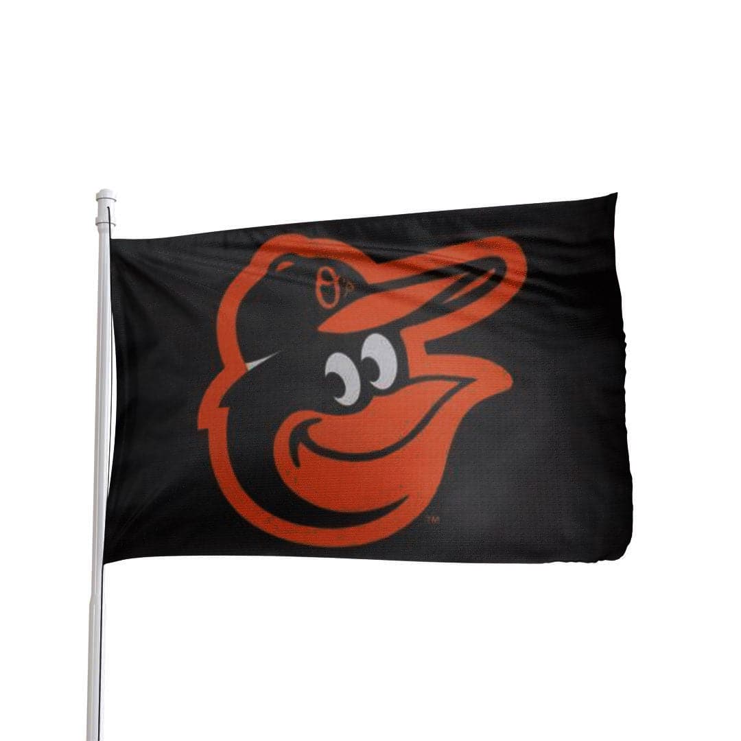 Baltimore Orioles 3x5 Polyester Flag - Official MLB Team Colors