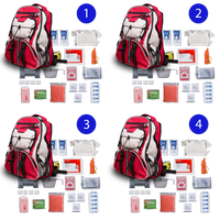 Thumbnail for Blue Seventy-Two PRO SERIES camouflage emergency kit for 4 people, 72-hour survival supplies