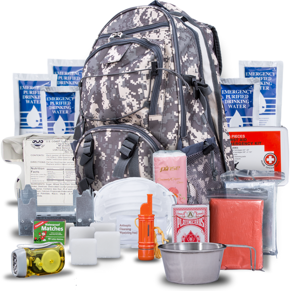 Blue Seventy-Two PRO SERIES tactical 72-hour emergency survival kit with durable bag and essential preparedness supplies