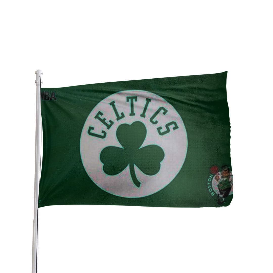 Boston Celtics Official 3x5 Polyester NBA Team Flag
