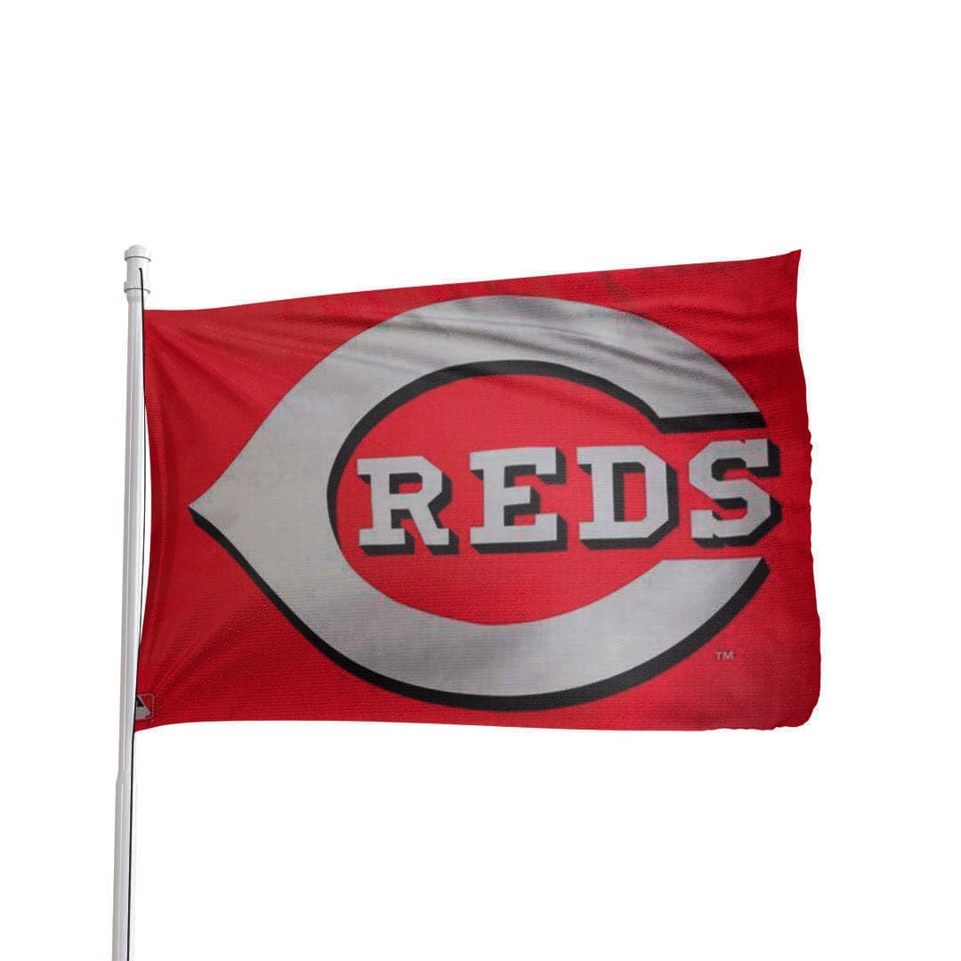 Cincinnati Reds Official 3x5 Polyester Flag MLB Team Banner