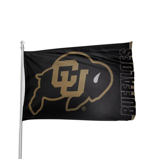Colorado Buffaloes 3x5 NCAA flag in durable fabric, featuring team logo and colors for college sports fans