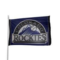 Thumbnail for Colorado Rockies 3x5 Polyester Flag - Official MLB Team Flag