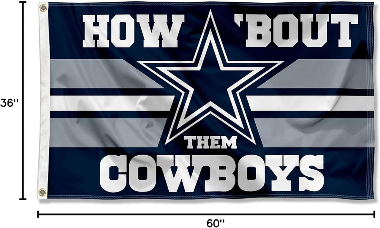 Dallas Cowboys Official NFL Flag 3x5 Durable Nylon