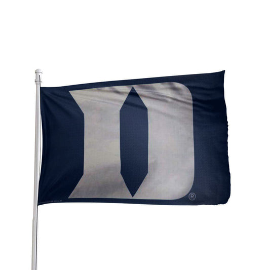 Duke Blue Devils 3x5 flag in blue and white, premium fabric by Atlantic Flag & Pole Inc.