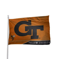 Thumbnail for Georgia Tech Yellow Jackets 3x5 NCAA flag in vibrant colors, featuring the team's logo, by Atlantic Flag & Pole Inc.