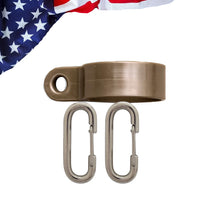 Thumbnail for Gold Third Flag Attachment Set For Telescoping Flagpoles