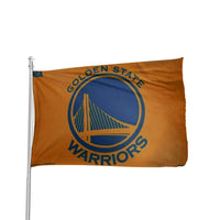 Thumbnail for Golden State Warriors 3x5 polyester flag with vibrant team colors and durable design by Atlantic Flag & Pole Inc.